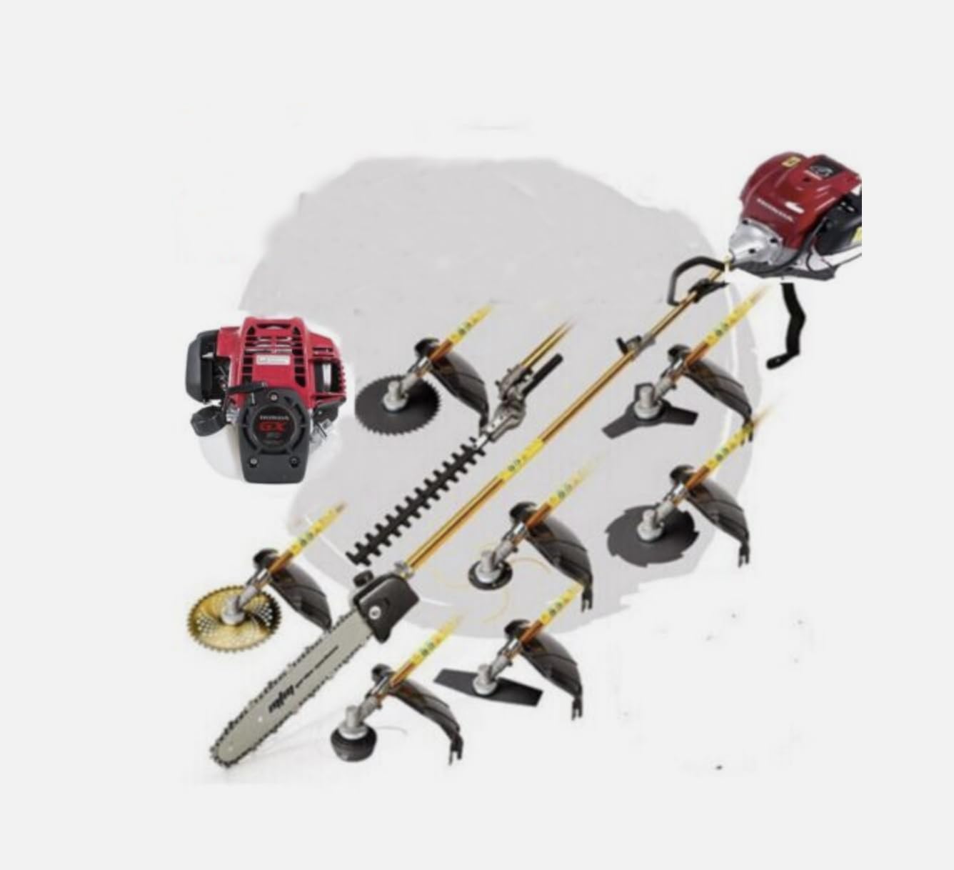 Amazon.com : GX50 Gas Weed Wacker, 9-in-1 String Trimmer/Edger